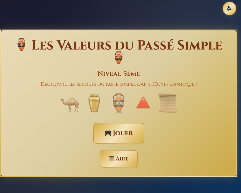 Les valeurs du passé simple (5ème)